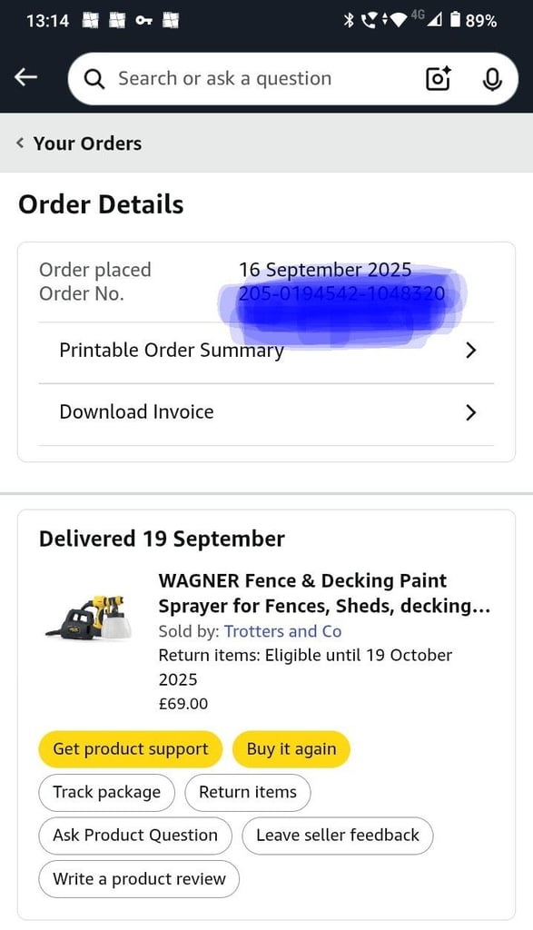 Wagner Fence and Decking Paint Sprayer 