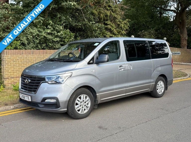 2018 68 HYUNDAI I800 2.5 CRDI SE 170BHP AUTOMATIC 8 SEATER 5DR MINI BUS MPV DIES