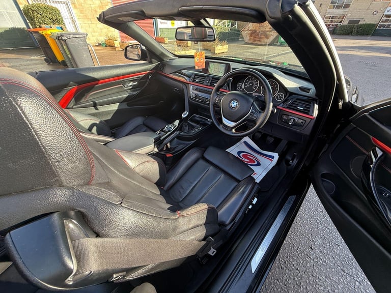 2015 BMW 4 Series 2.0 420i Sport Euro 6 (s/s) 2dr CONVERTIBLE Petrol Manual