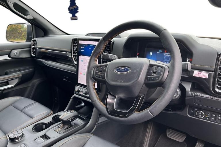 2025 Ford Ranger Wildtrak AUTO 2.0 EcoBlue 205ps 4x4 Double Cab Pick Up, HEATED SEATS &amp; STEE ...
