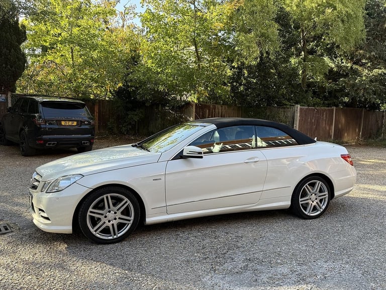 2012 Mercedes-Benz E Class 2.1 E220 CDI BlueEfficiency Sport Cabriolet 2dr Diesel G-Tronic+ Euro ...