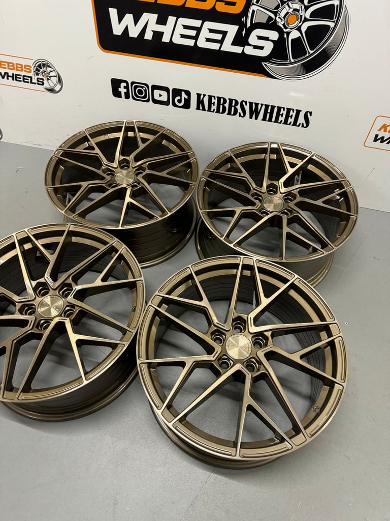  19" AUDI RIVIERA RF106 ALLOY WHEELS A4 A3 A6 A7 A8 S4 S3 S6 RS4 RS3 MK2 TT MK3 TT Q3 Q5