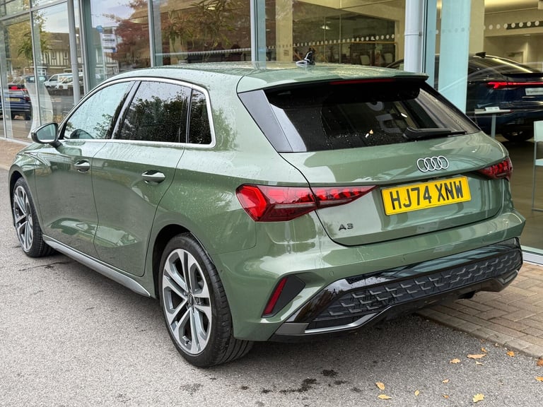 2025 Audi A3 1.5 TFSI 35 S line Sportback 5dr Petrol S Tronic Euro 6 (s/s) (150 ps) HATCHBACK Pet...