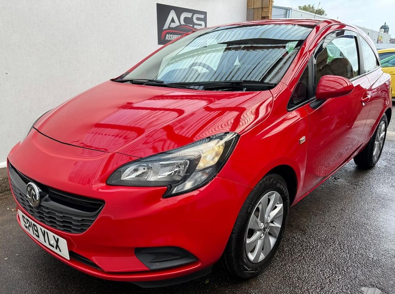 VAUXHALL CORSA 1.4 i ecoTEC Active Red Manual Petrol 2019 WARRANTY 12 MONTHS MOT