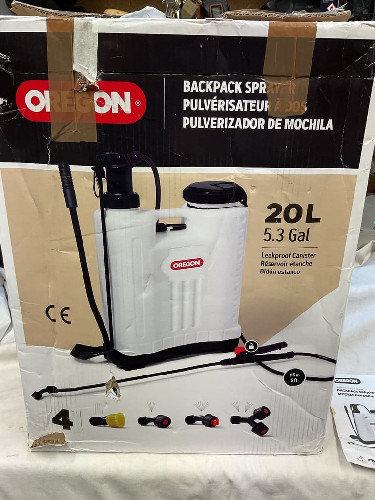 Oregon Backpack Sprayer - 20 Litre