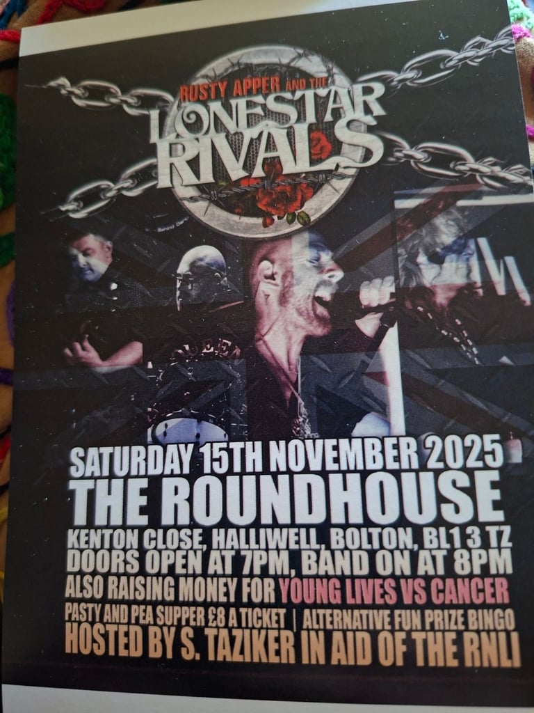 CHARITY EVENT FOR YOUNG LIVES VS CANCER.