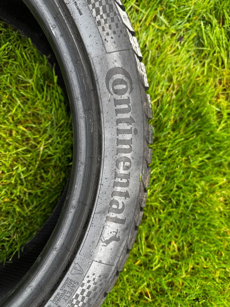 2 x 225 45 19 Continental Winter Contact Tyres