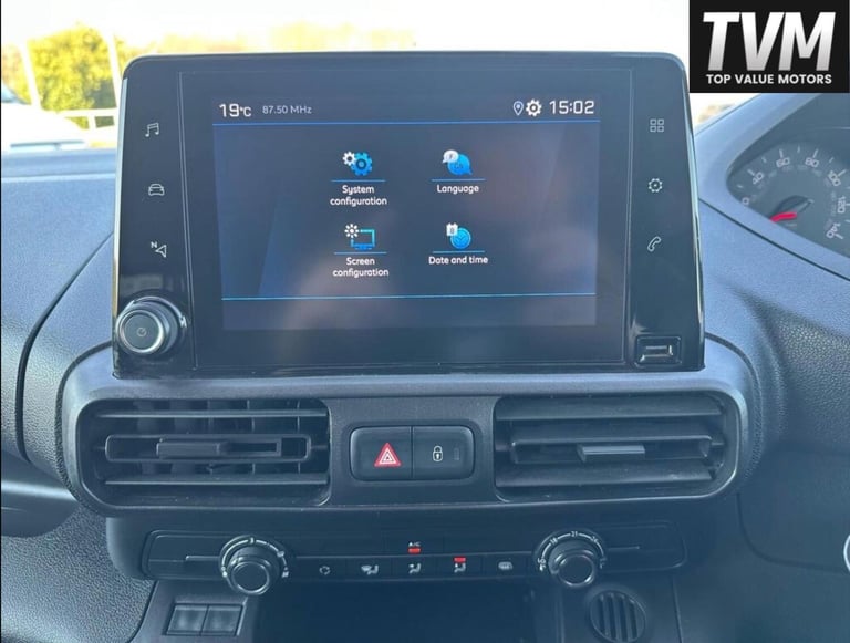 2019 Peugeot Partner 1000 1.5 BlueHDi 100 Professional Van PANEL VAN DIESEL Manual