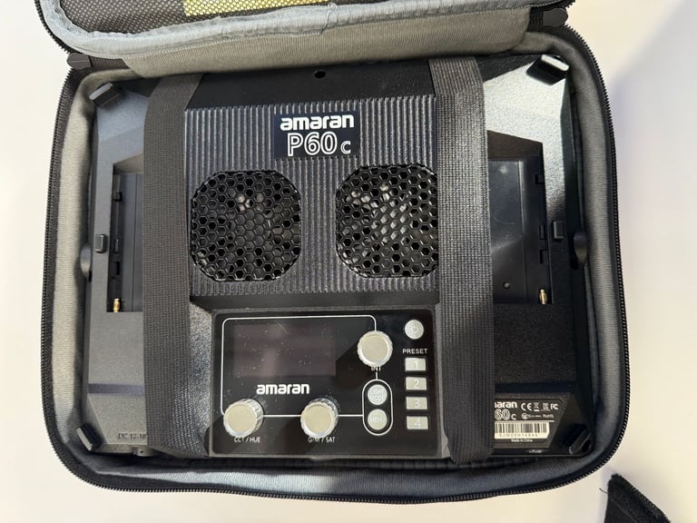 Aputure Amaran P60C, RGBWW Full-Colour Video Light Led Panel, 60W, CRI95+