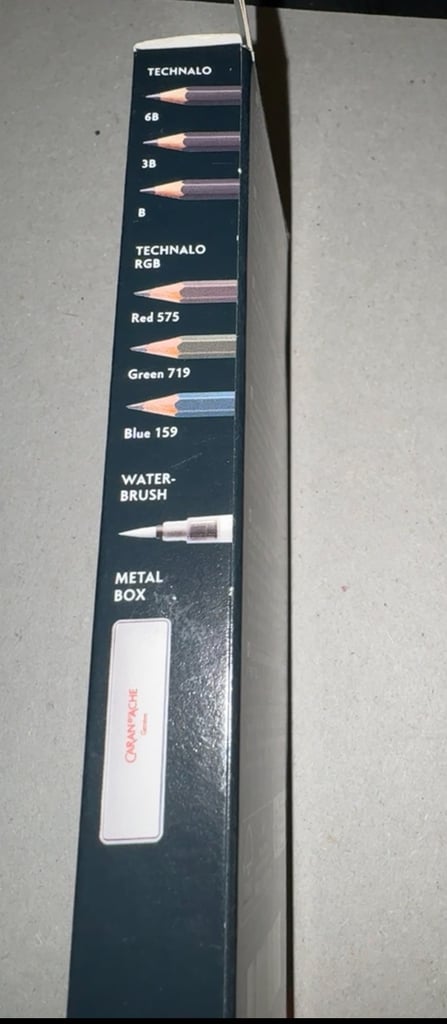 Caran D'Ache Technalo Water-Soluble Graphite Pencil Set