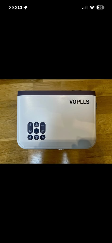 VOPLLS Home Theatre HD Projector with WiFi & Bluetooth