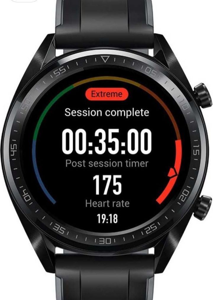     HUAWEI Watch GT - GPS Smartwatch. 5ATM Waterproof, Black