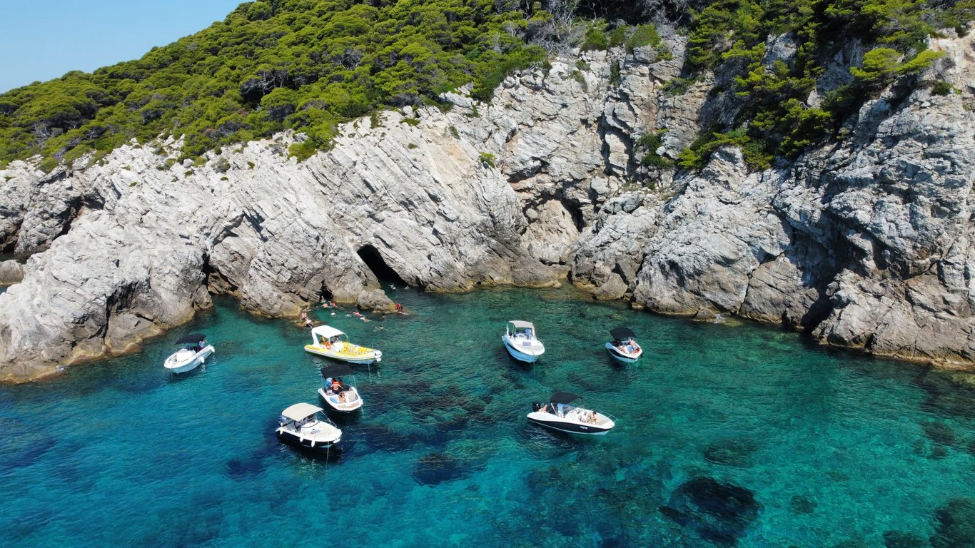 Blue cave boat tour Dubrovnik