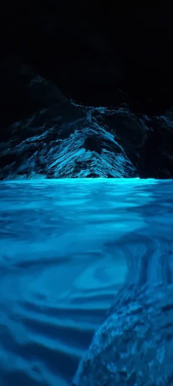 Blue cave boat tour Dubrovnik