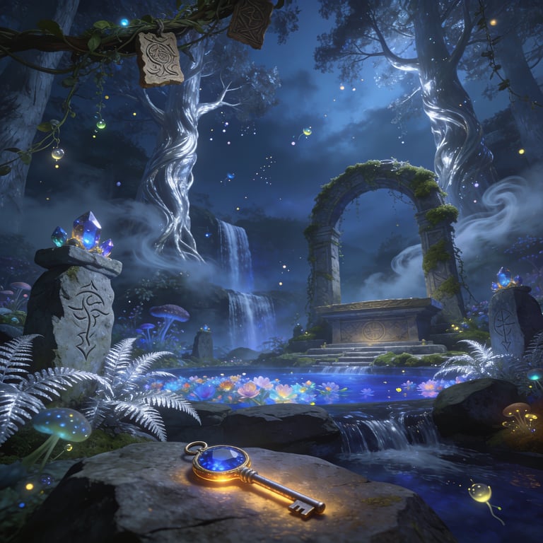 Concept art for The Celestial Vale