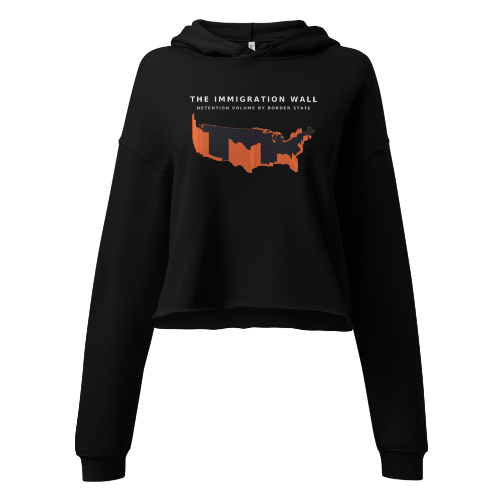 Women's Cropped Hoodie mockup