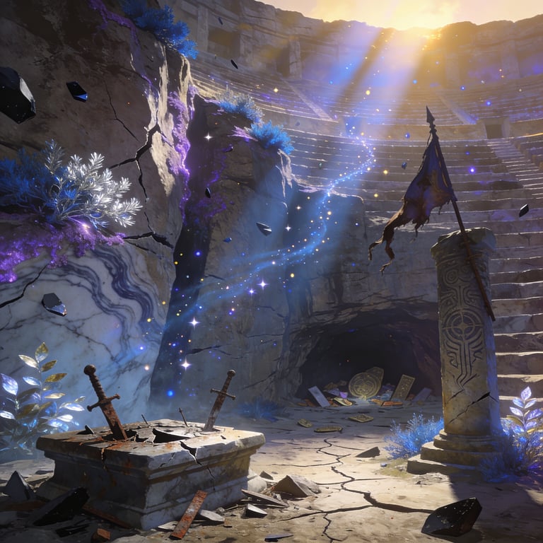 Concept art for The Cradle of Echoes