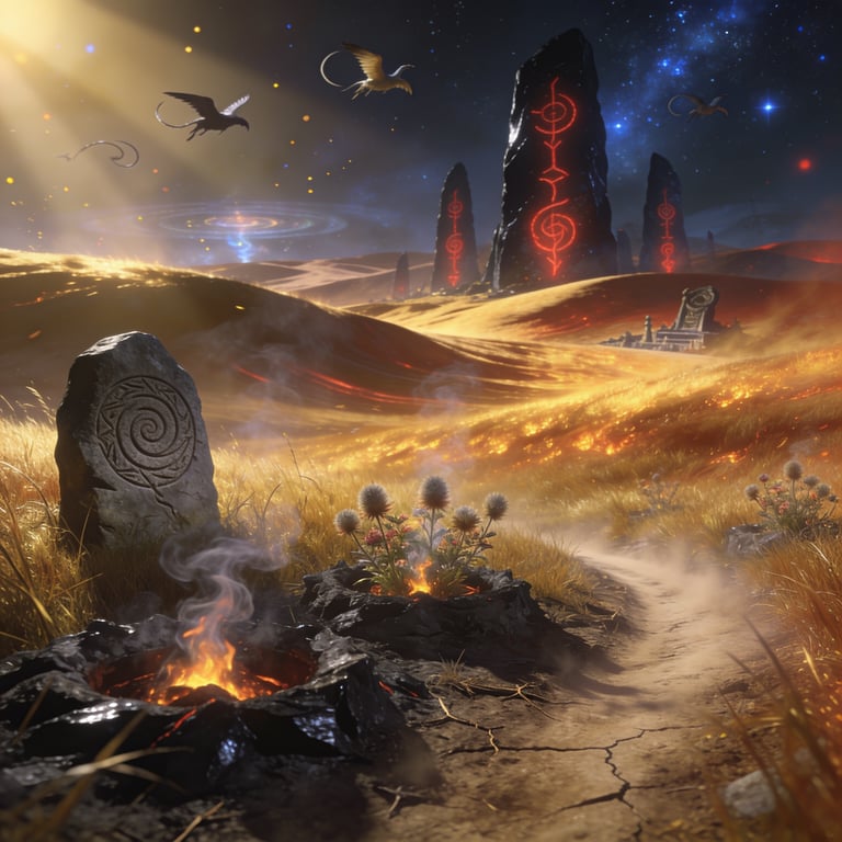 Concept art for The Everflare Expanse