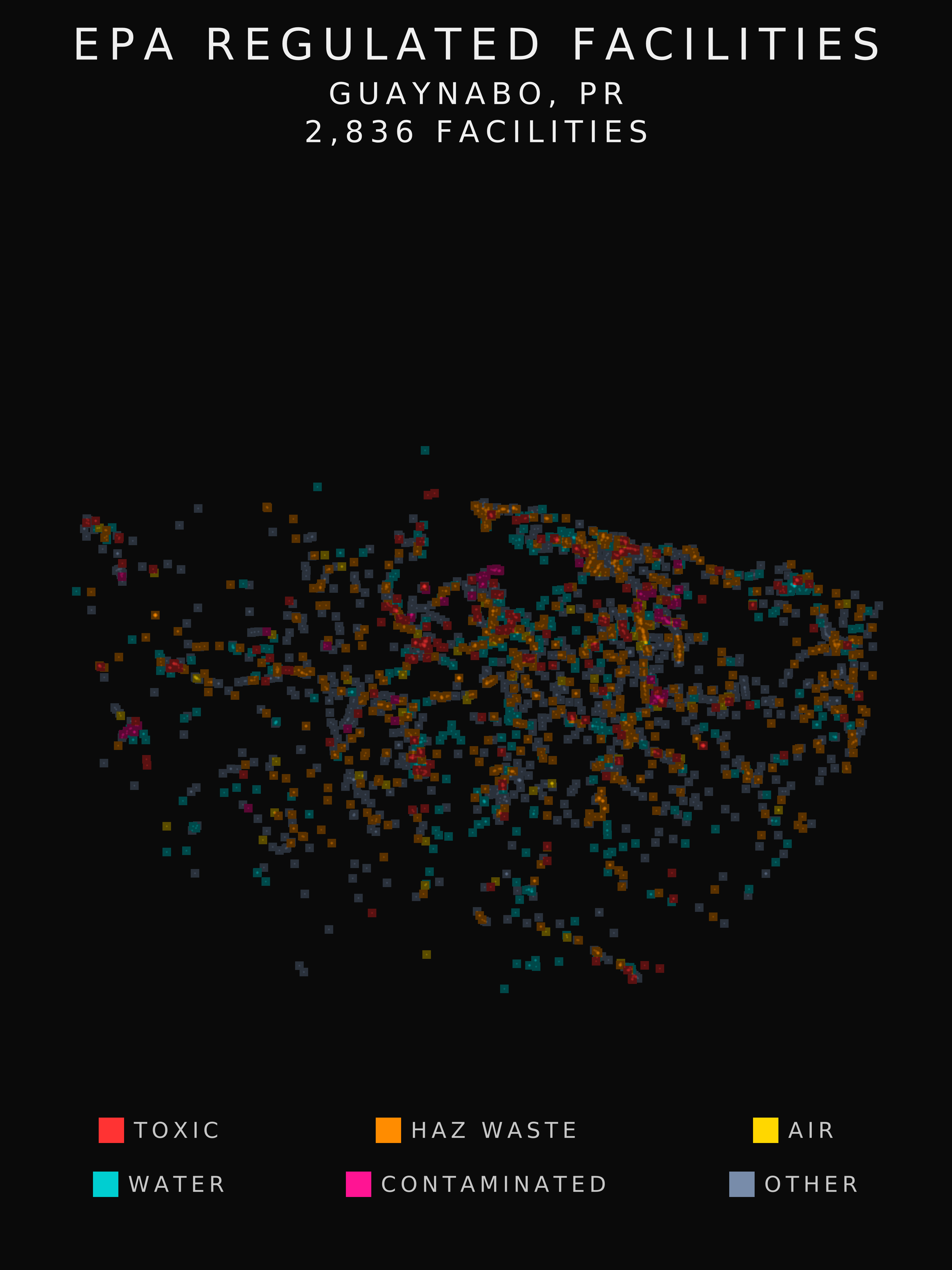 EPA facility radar for Guaynabo