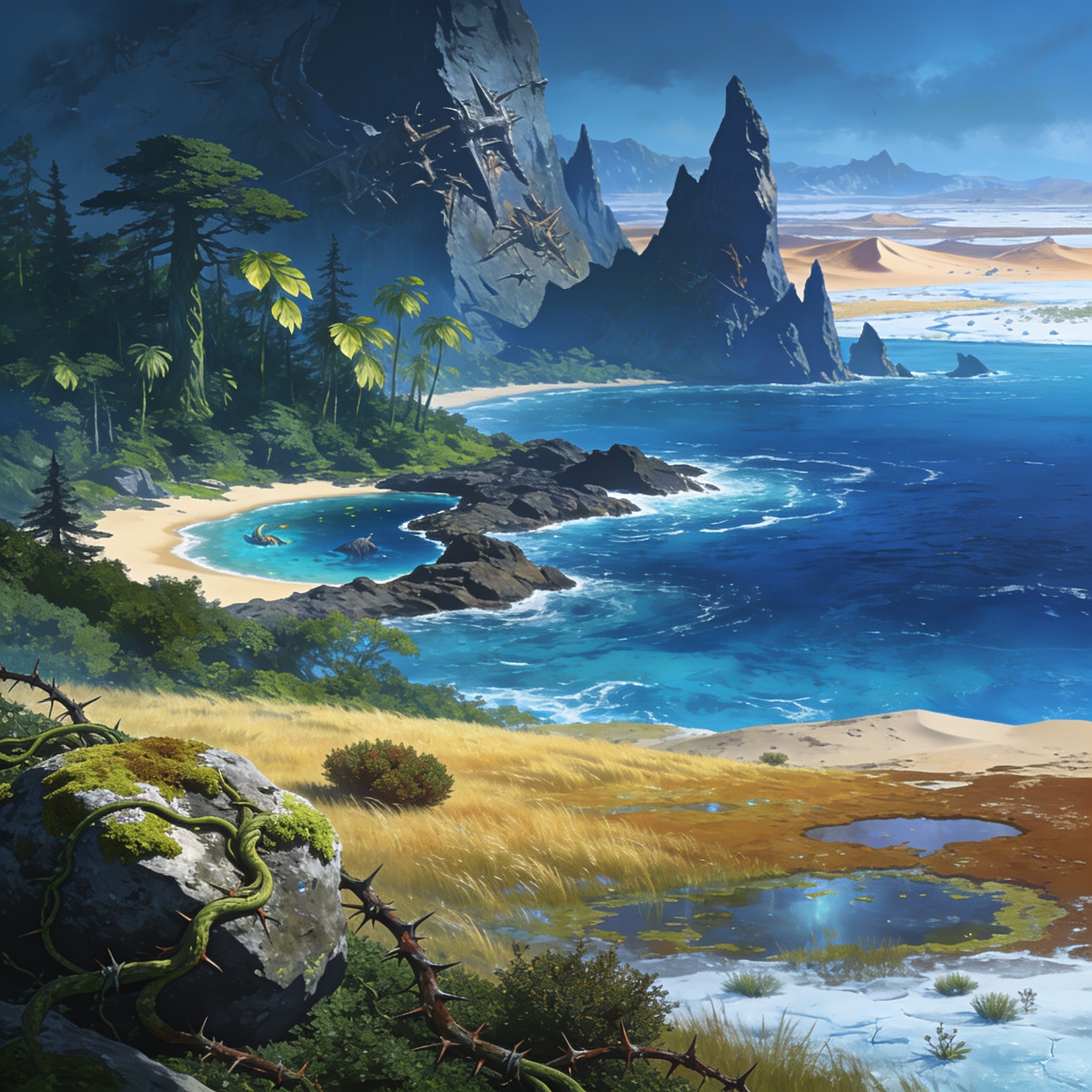 Concept art for Valteria