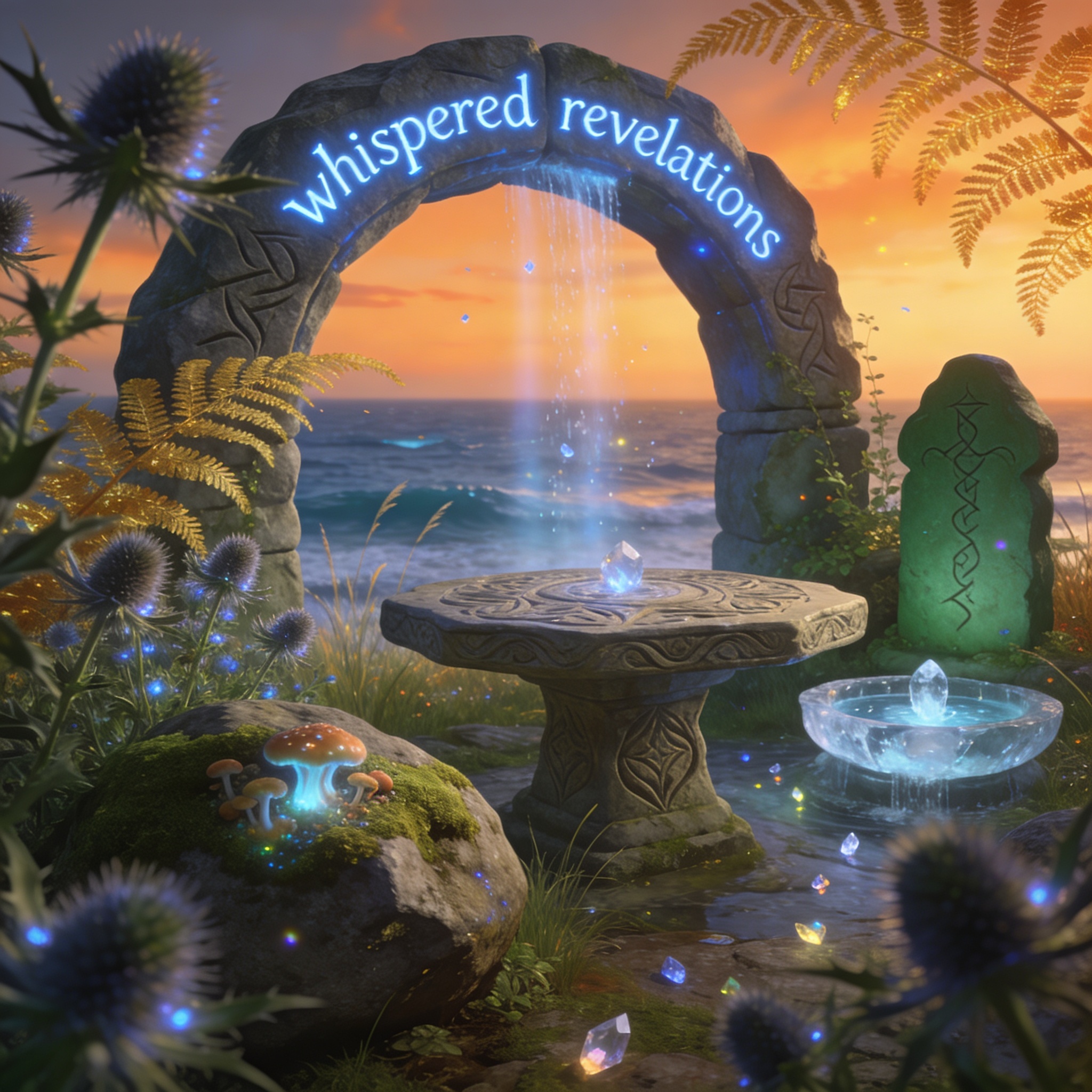 Concept art for Thistlewood Glade
