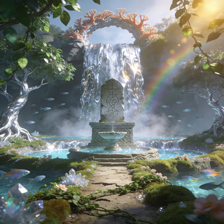 Concept art for The Aquatic Alcove