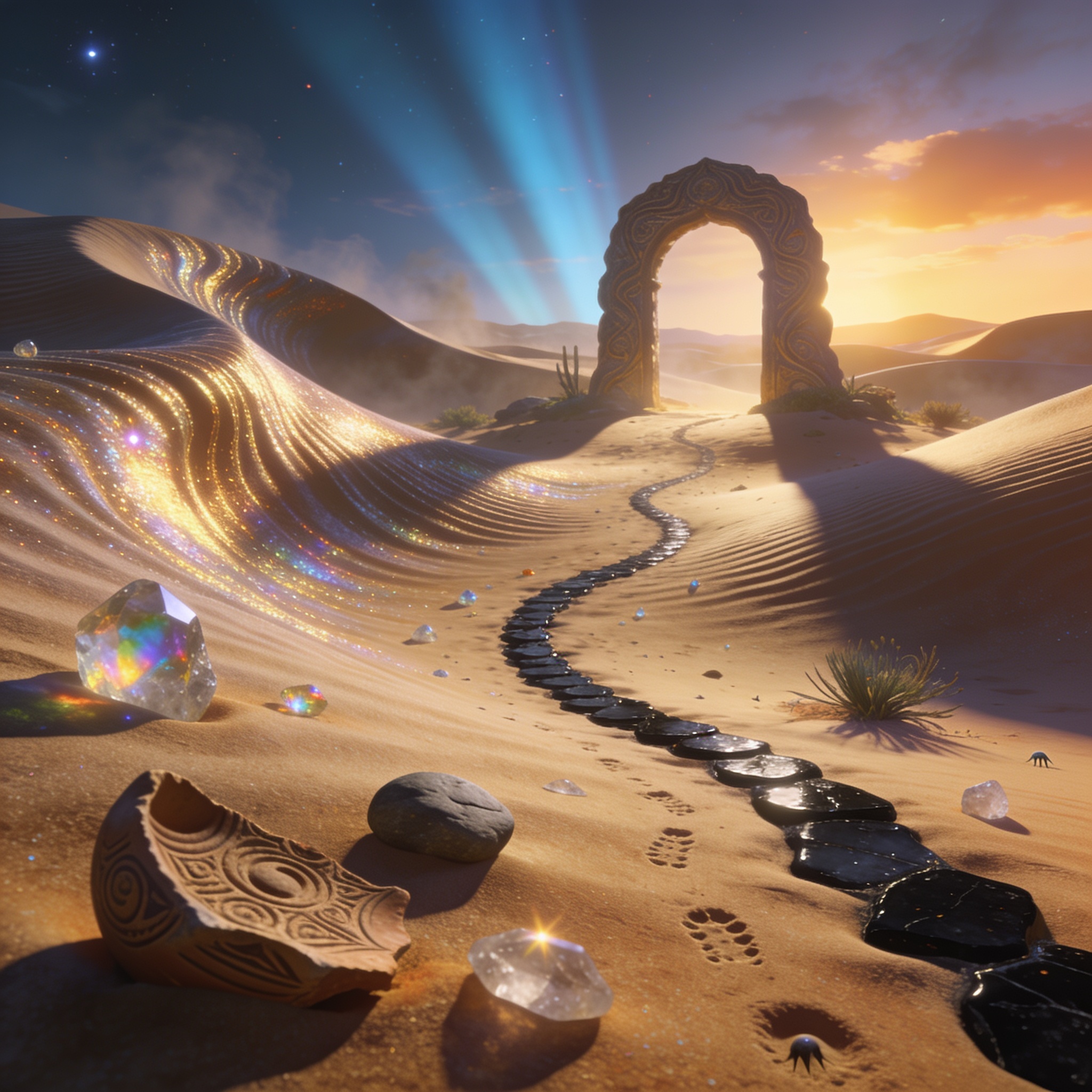 Concept art for The Celestial Mirage of Kordaen