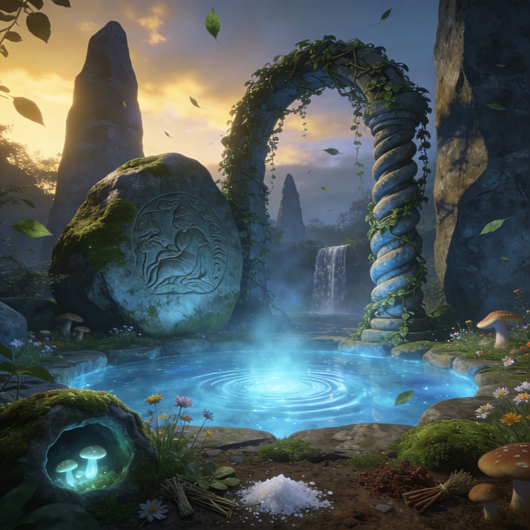 Concept art for Titan's Rest Haven