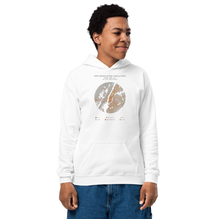 Youth Heavy Blend Hoodie mockup