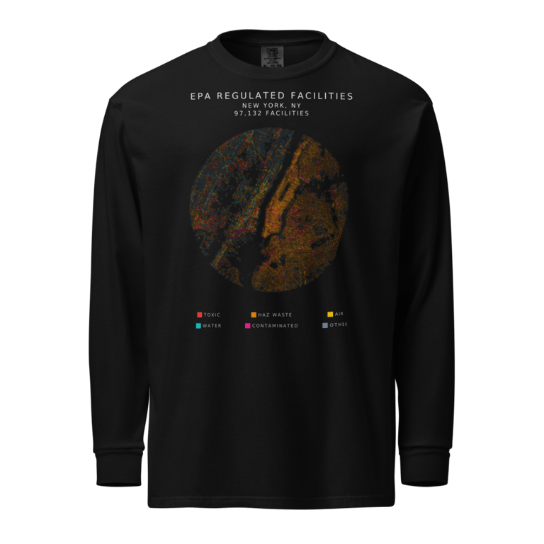 Heavyweight Long Sleeve Shirt mockup