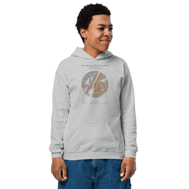 Youth Heavy Blend Hoodie mockup