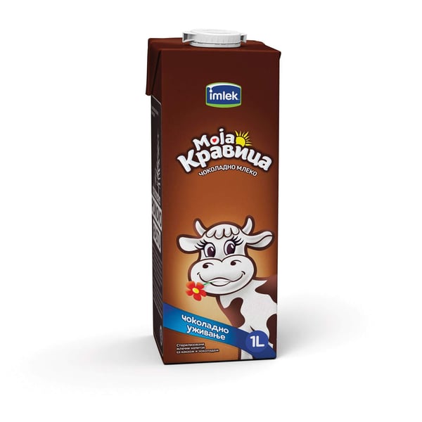 Imlek Moja Kravica čokoladno mleko 1L TP