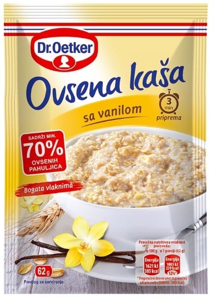 Dr. Oetker Ovsena kaša vanila 62g