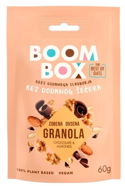 Boom Box Ovsena granola čokolada 60g