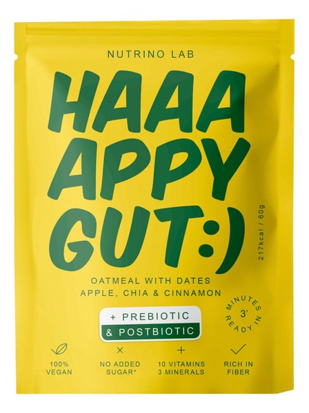 Nutrino Lab Ovsena kaša Happy gut jabuka i cimet 60g