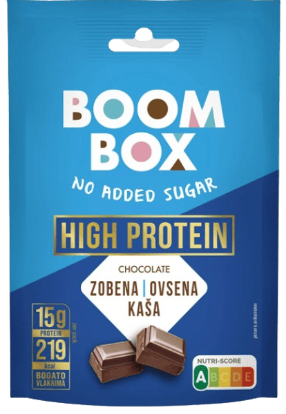 Boom Box Ovsena kaša protein čokolada 60g