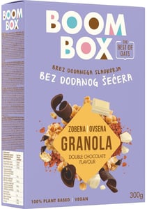 Boom Box Ovsena granola double čokolada 300g