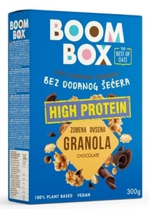 Boom Box Ovsena granola proteinska čokolada 300g