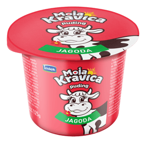 Imlek Moja Kravica puding jagoda 125g