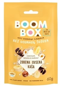 Boom Box Ovsena kaša čokolada banana lešnik 60g