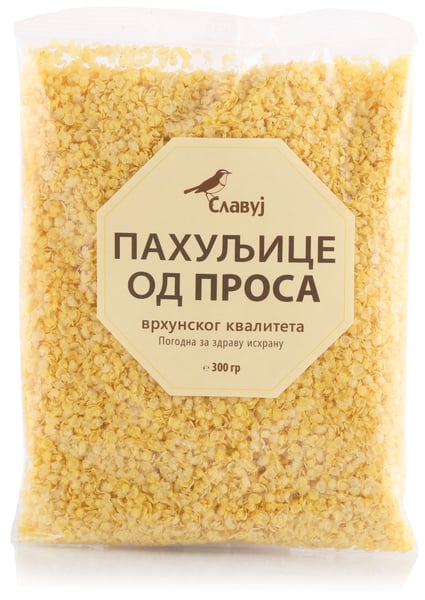 Slavuj Pahuljice od prosa bez glutena 300g