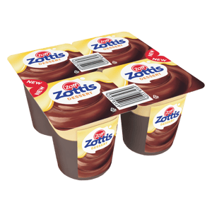 Zott Puding Zottis čokolada vanila 115g