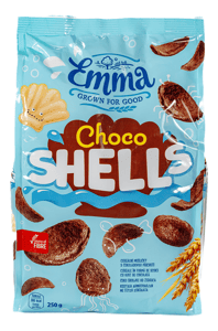 Emma Pahuljice choco shells 250g
