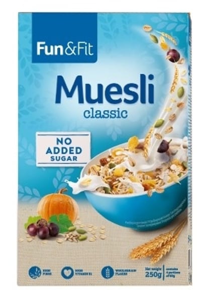 Fun & Fit Musli classic 250g