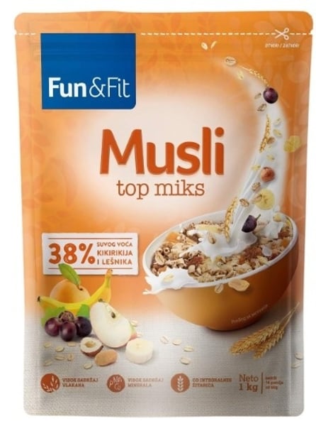 Fun & Fit Musli top 1kg
