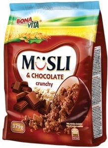 Bonavita Musli crunchy čokolada 375g