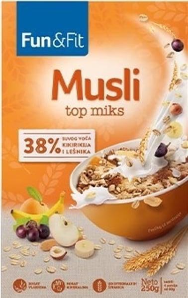 Fun & Fit Musli top 250g