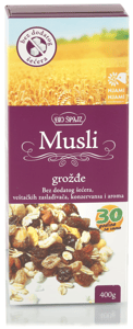 Bio Spajz Organski musli grožđe bez dodatog šećera 400g