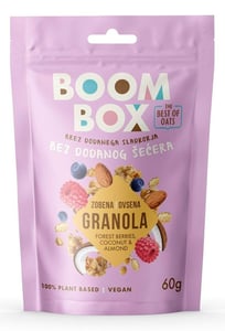Boom Box Ovsena granola šumsko voće kokos badem 60g