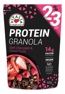 Vitalia Protein granola crna čokolada i crveno voće 60g